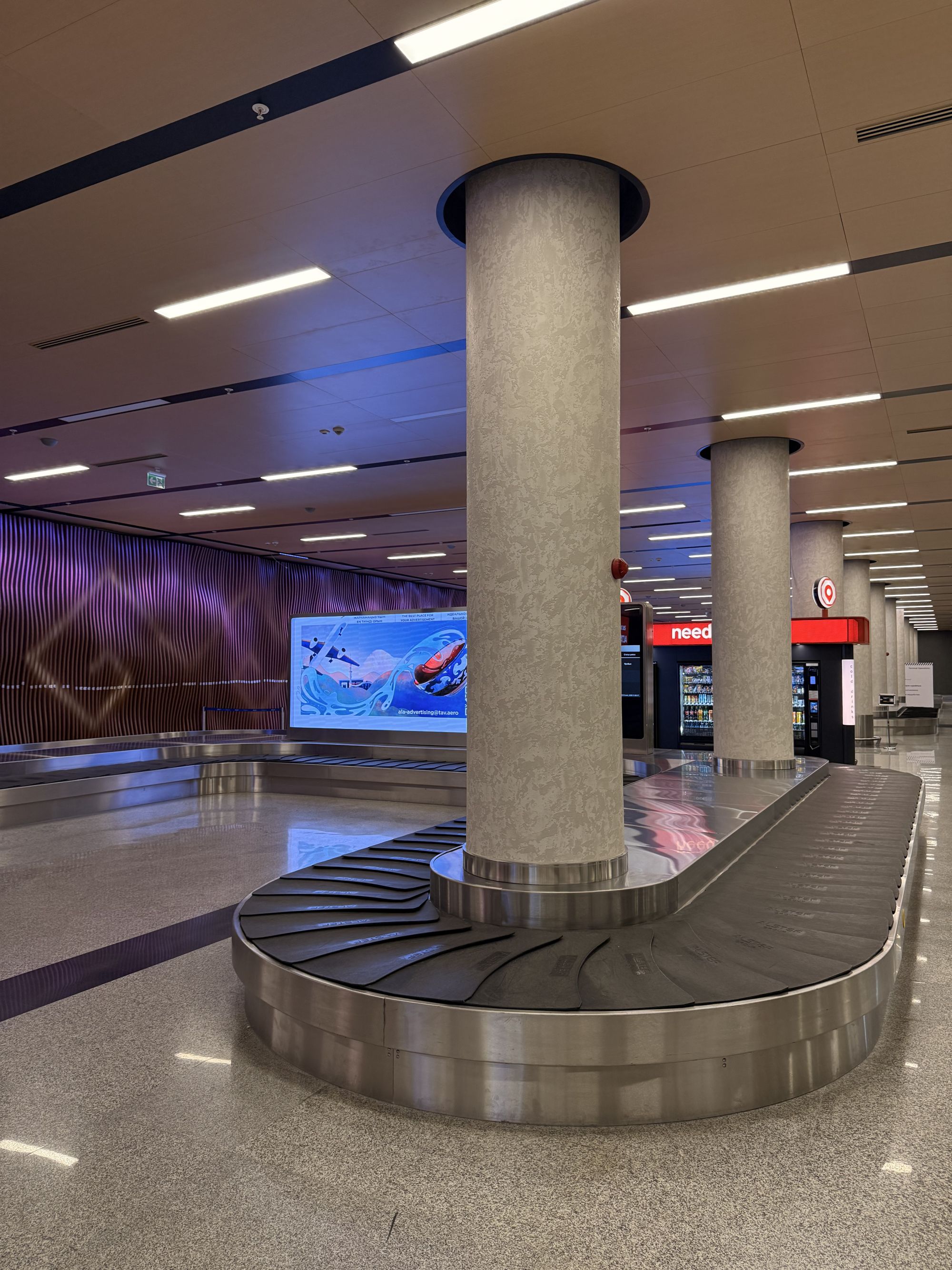 Almaty Airport Baggage Claim Hall
